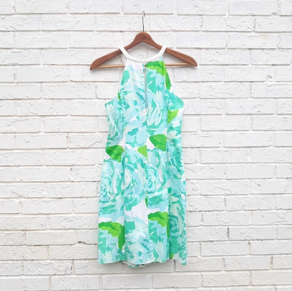 Lilly Pulitzer Pearl Shift Dress in Poolside Blue - Picture 5 of 9